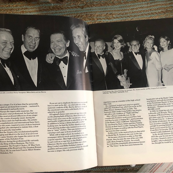 Vintage 40year Old FRANK SINATRA Collector Program - Picture 6 of 16